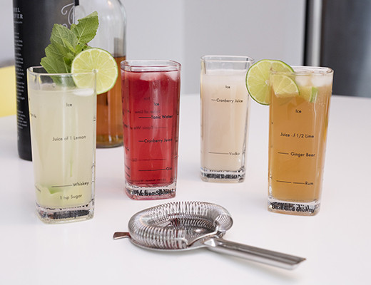 Glas för en bartender (höga) - 4-pack